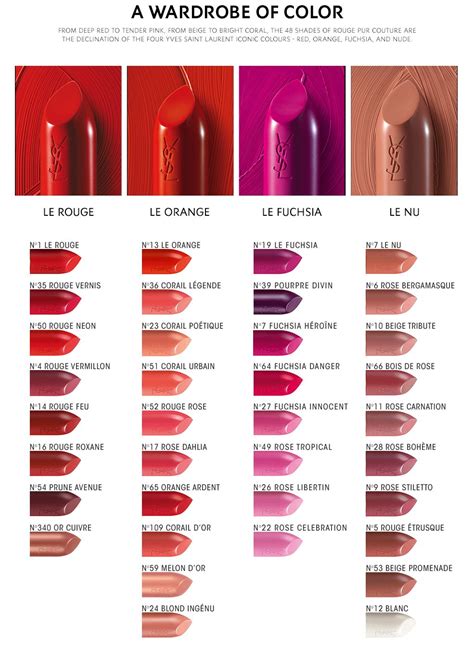 ysl lip tint 12|YSL lip gloss chart.